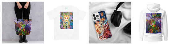 室町RENGA　アートをデザイン　Tシャツ　トートバッグ　iphonケース　パーカー