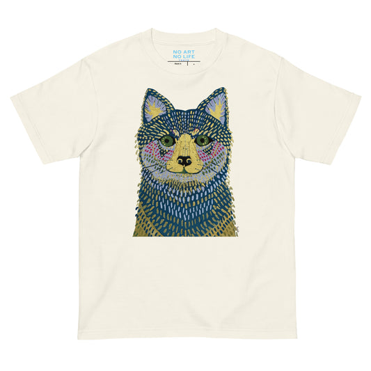028_SHIKA_dog 前面プリント Tシャツ アートをデザイン