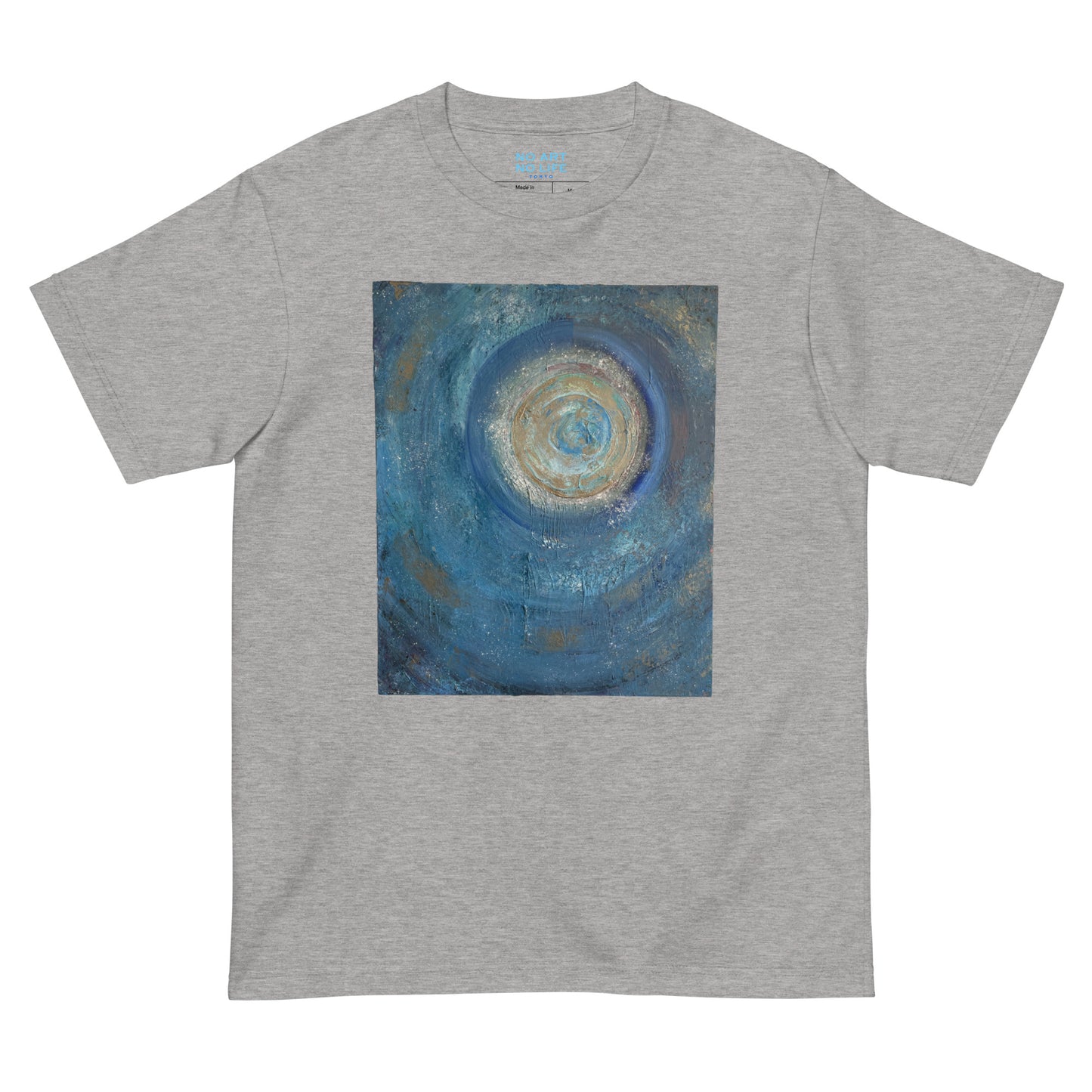004_SOU_4 BLUE MOON 前面プリント Tシャツ アートをデザイン