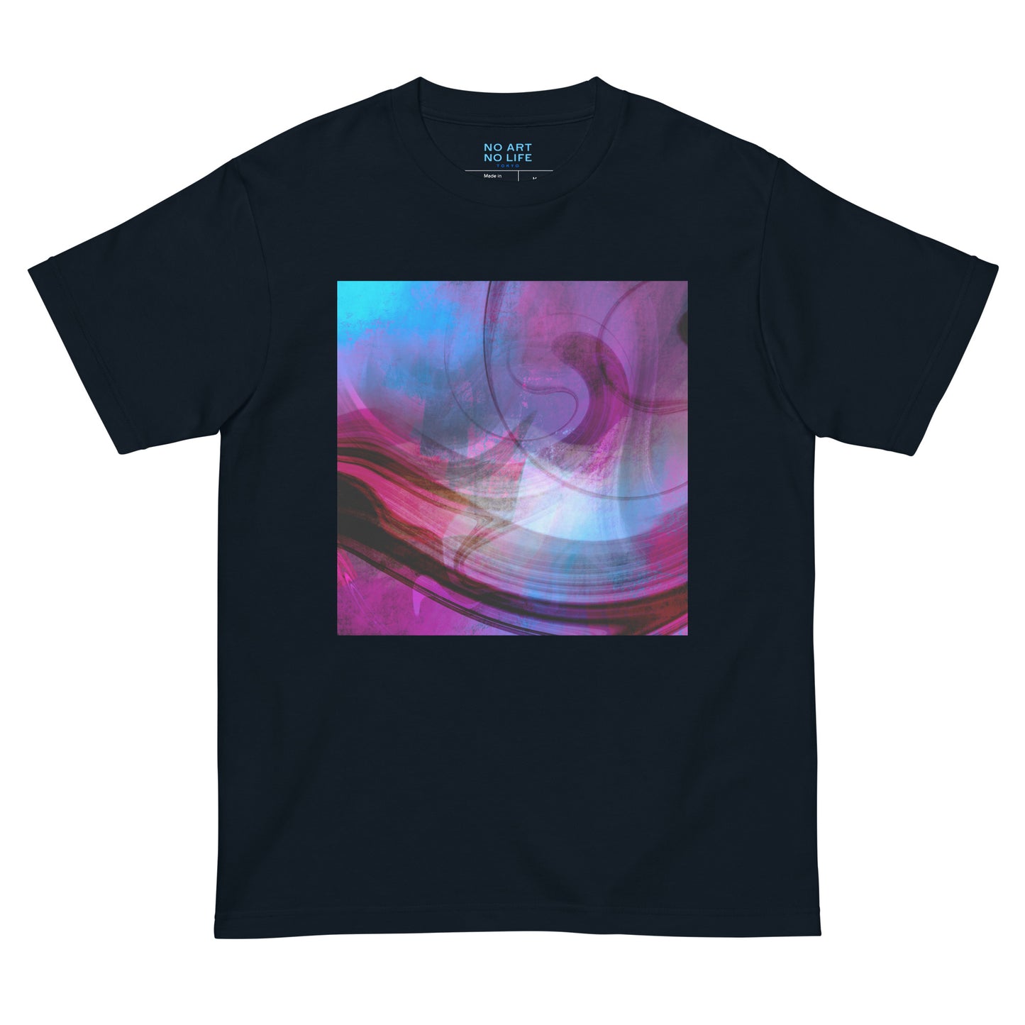 010_cana-1-Abstract-hana デザインTシャツ 前面プリント アートをデザイン