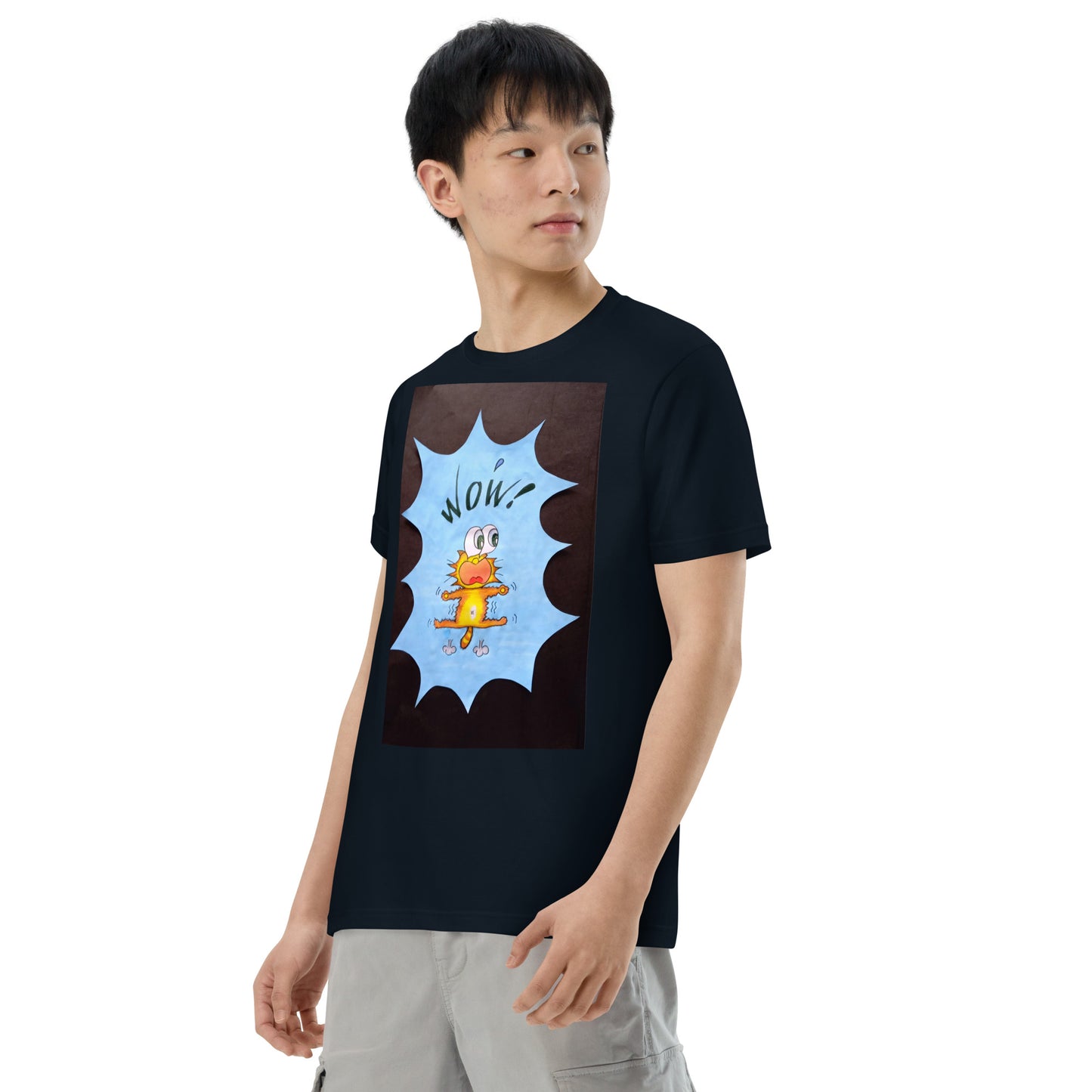041-junken-3 前面プリント Tシャツ アートをデザイン