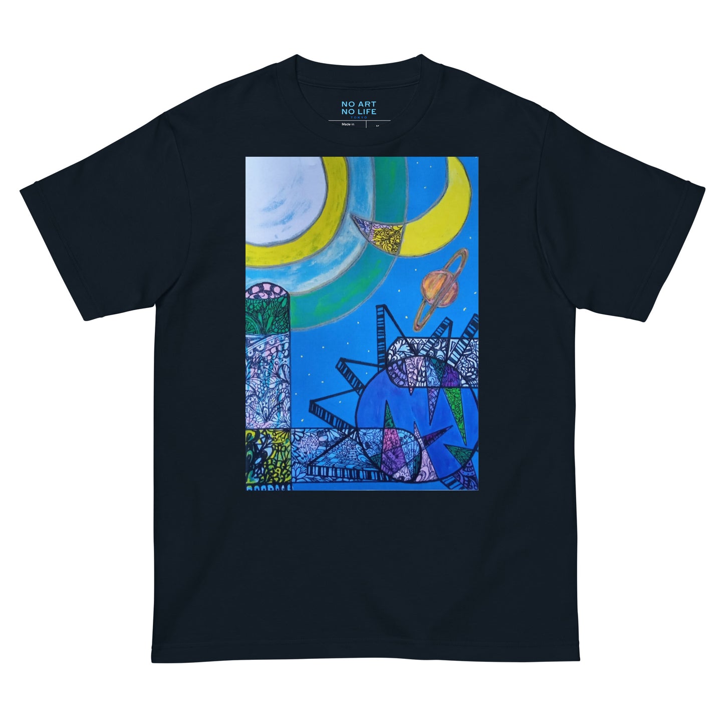 041-junken-6 前面プリント Tシャツ アートをデザイン