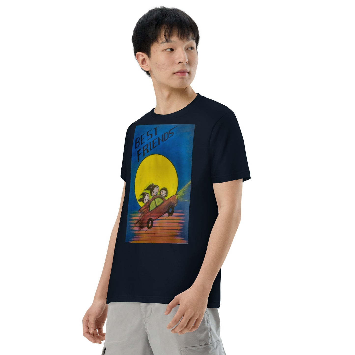 041-junken-10 前面プリント Tシャツ アートをデザイン