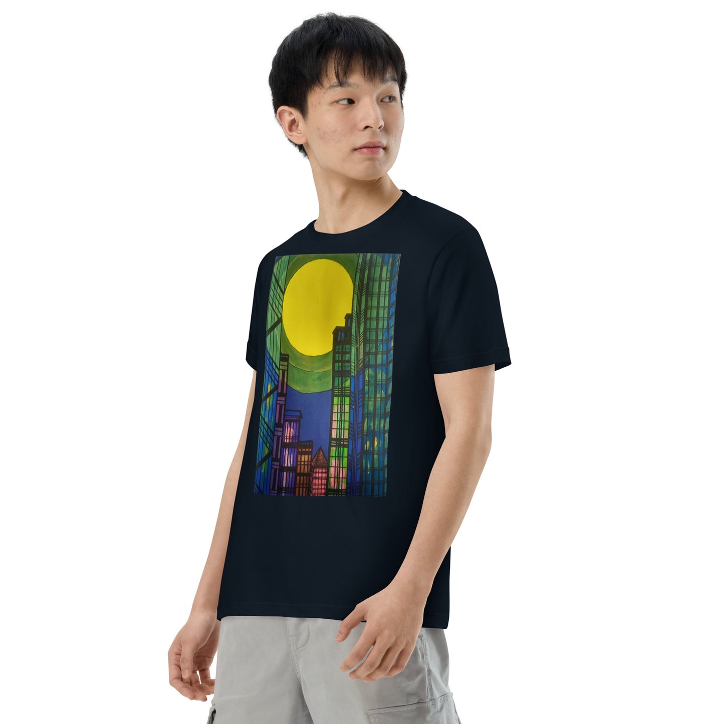 041-junken-8 前面プリント Tシャツ アートをデザイン