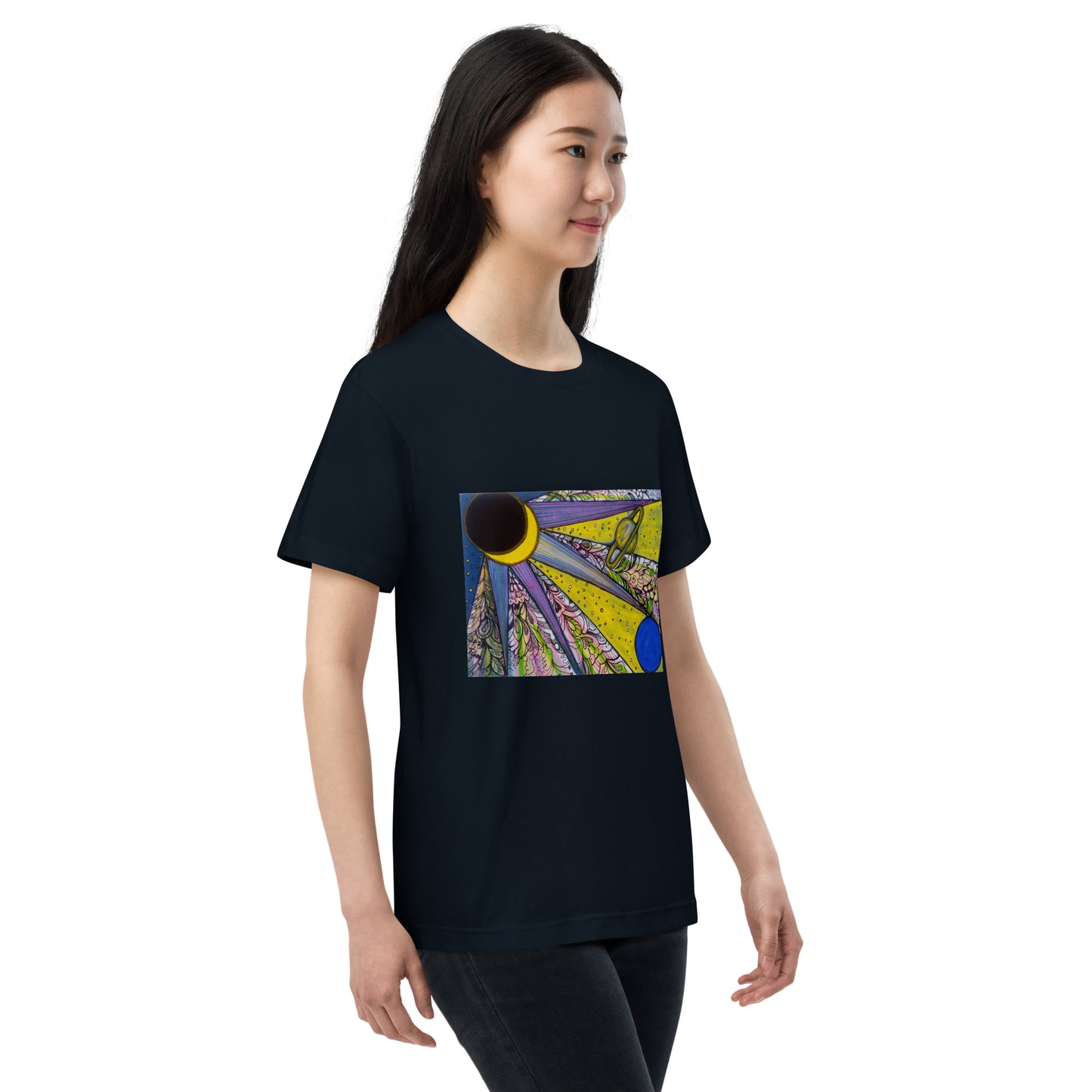 041-junken-9 前面プリント Tシャツ アートをデザイン