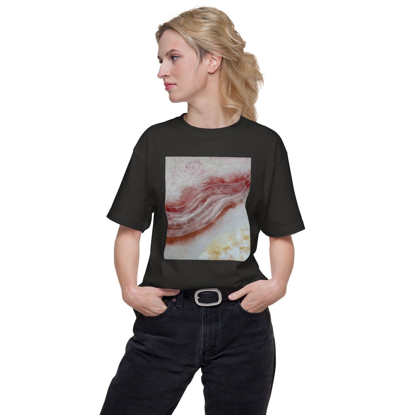 004_SOU_2 Les femmes revent 前面プリント Tシャツ アートをデザイン
