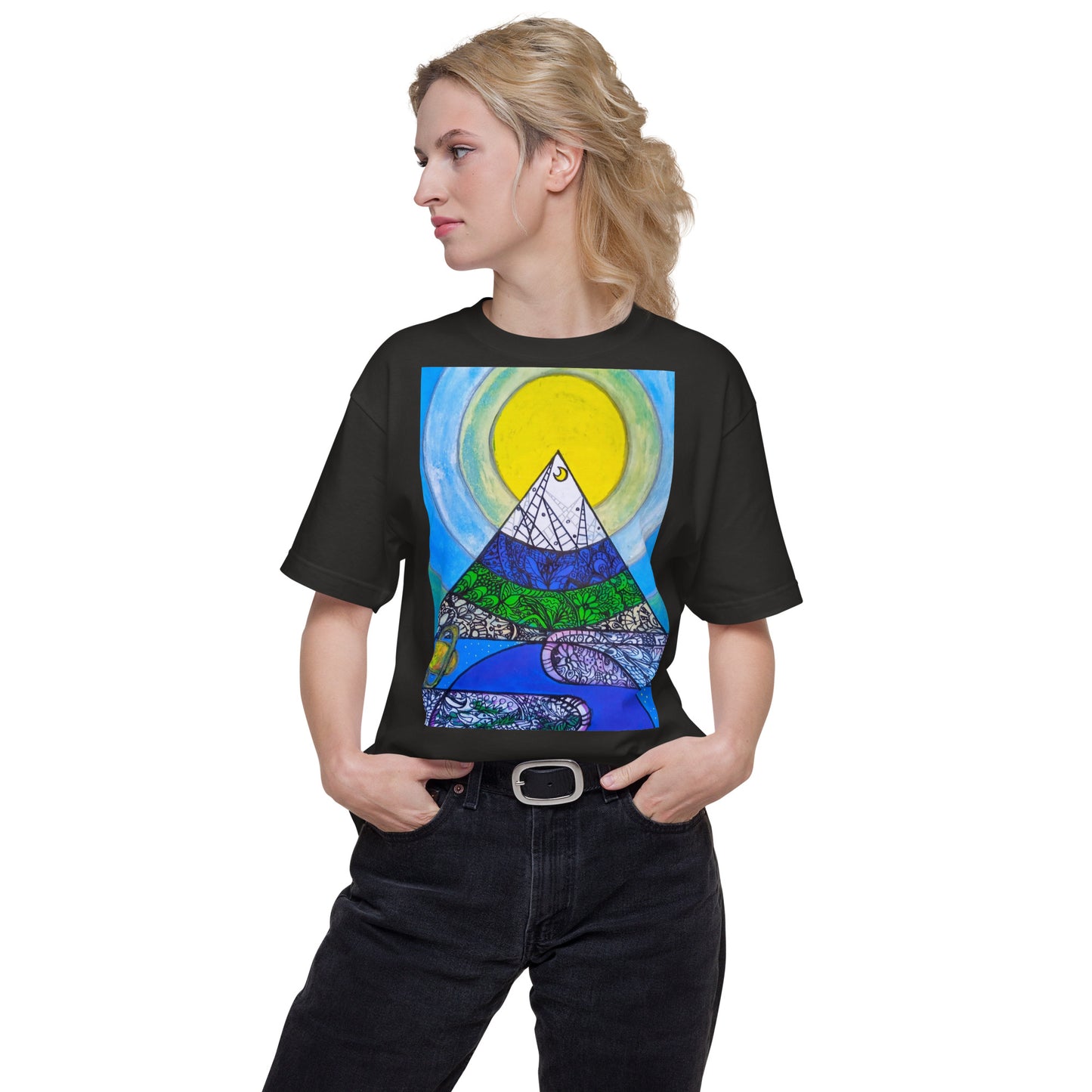 041-junken-5 前面プリント Tシャツ アートをデザイン