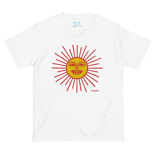 007_アサカユキオ_sun6 前面プリント Tシャツ アートをデザイン
