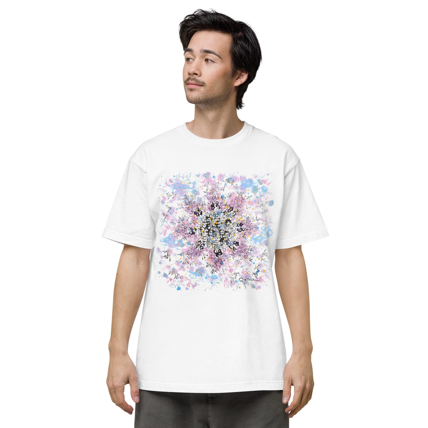 020-波多の明翠-ご縁の連鎖- 前面プリント Tシャツ アートをデザイン