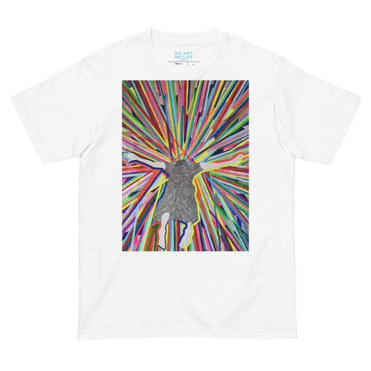 024_Kira_3-  前面プリント Tシャツ アートをデザイン