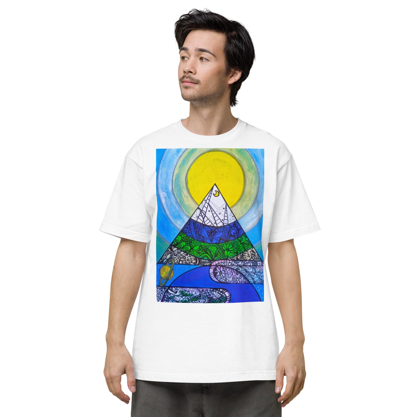 041-junken-5 前面プリント Tシャツ アートをデザイン