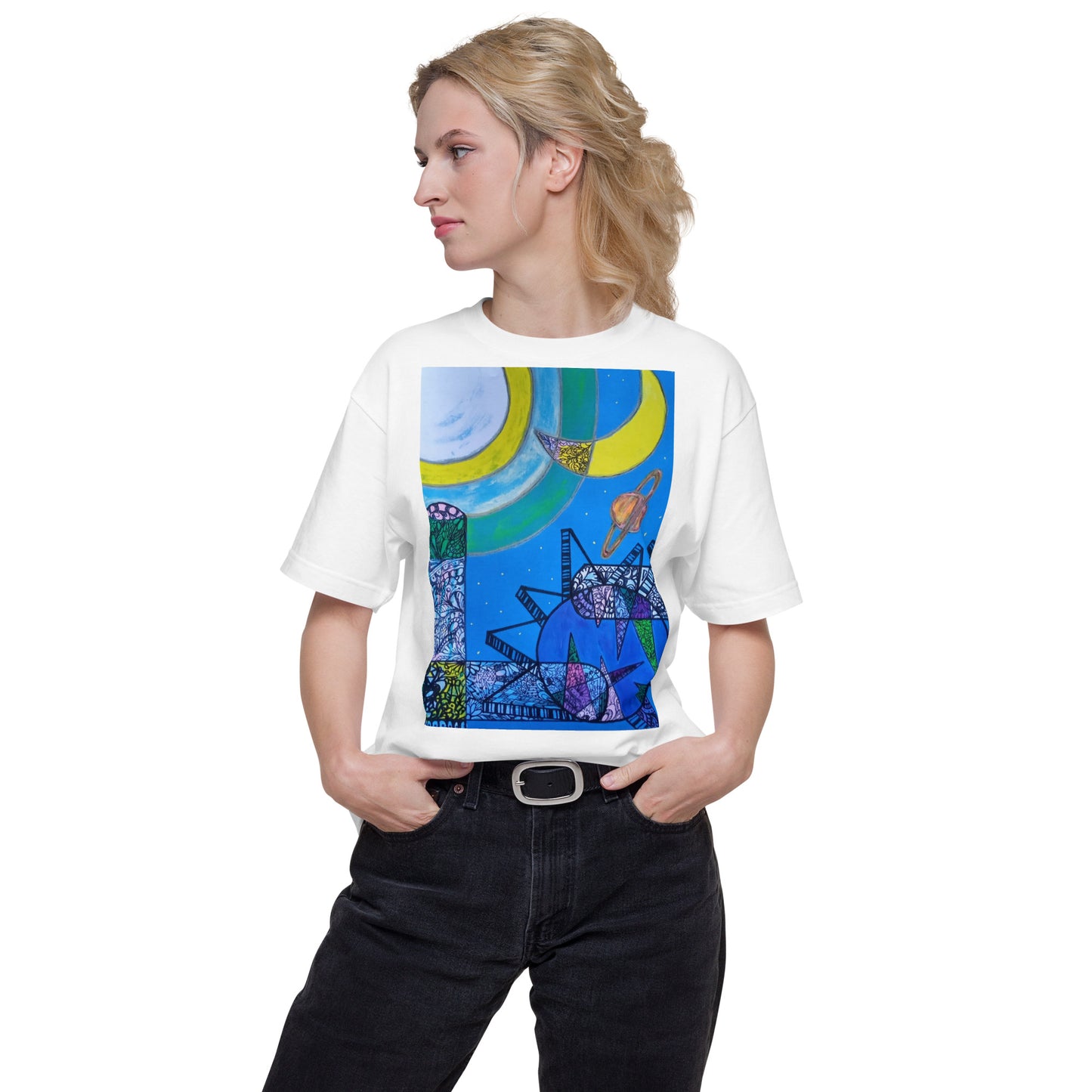 041-junken-6 前面プリント Tシャツ アートをデザイン